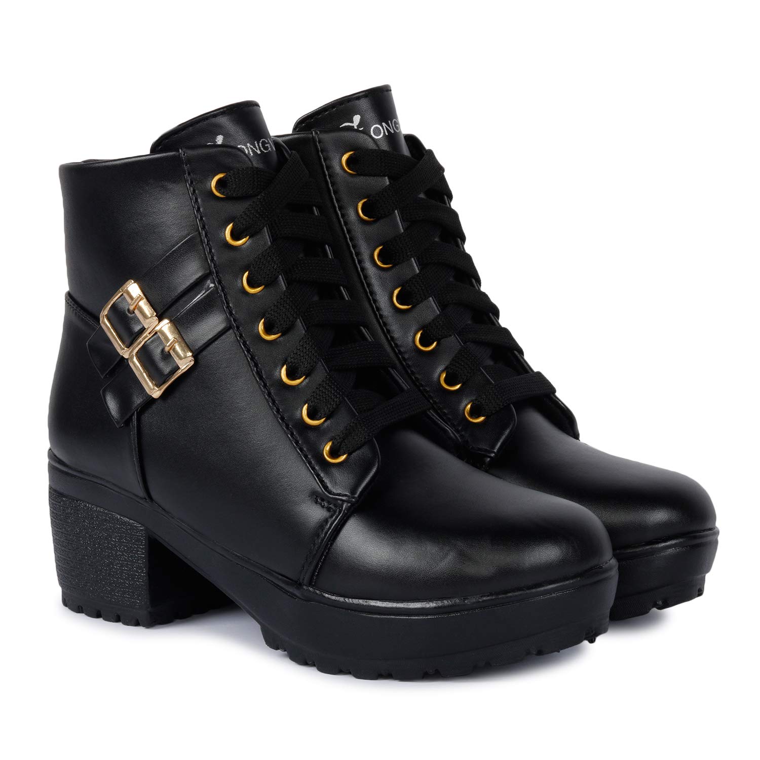 Longwalk Women Fashion Casual Boot High Ankle Heel for Girls Boot - Image 2