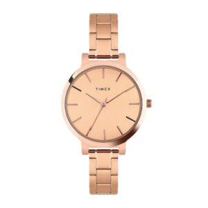 TIMEX Analog Watch for Women with Round Dial & Water Resistant Women's Wrist Watches